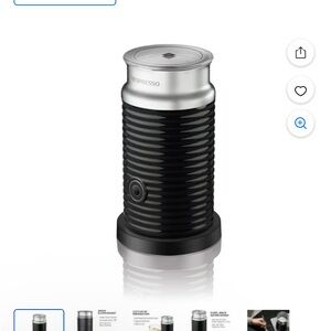 Nespresso Aeroccino 3 in Classic Black
